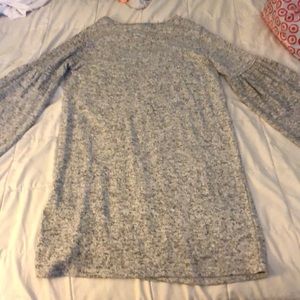 Bell sleeved sweater dress